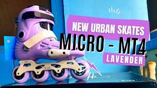 The New Urban Skates / Micro MT4 Lavender - Product Video / Freestyle Inline Skates