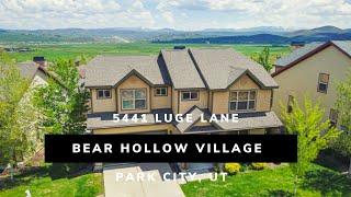 5441 Luge Lane Park City, UT, | Bear Hollow Village | $1,249,999 Park City Utah