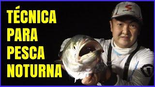 Pesca no Alto Mar Noturna - Técnica de Isca Natural