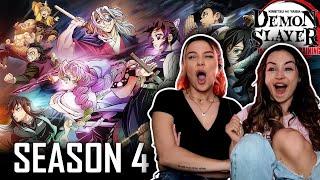 Demon Slayer Season 4 Opening REACTION VIDEO!! Are you readyyyyy?