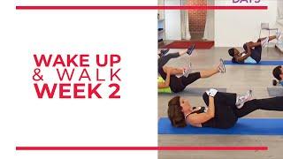 WAKE UP & Walk! Week 2 | Walk At Home YouTube Workout Series | Mini Walk & Slim Belly