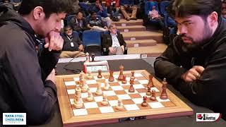 GM Vidit Gujrathi makes an illegal move! | Vidit vs Hikaru Nakamura | Tata Steel India Blitz 2019