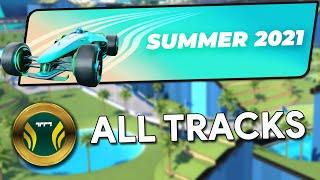 Trackmania Summer Campaign Discovery & Reactions - ALL Tracks