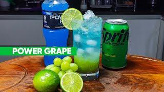 Power Grape, uma opção de drink sem álcool e muito refrescante