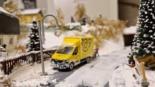 H0 Modelleisenbahn - Bau eines Wintermoduls (Weihnachtsmodul 2024)