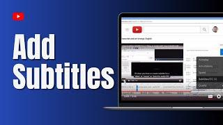 How to Add Subtitles to YouTube Videos | Turn on subtitles on YouTube (2024)
