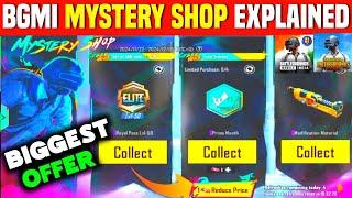 BGMI Mystery Shop EXPLAINED | Mystery Shop Pubg | A10 Royal Pass 60% Discount | Cyber Mystery Crate