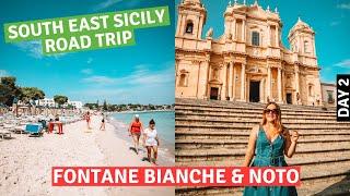 NOTO & FONTANE BIANCHE, SICILY -  South East Sicily Road Trip (DAY 2)