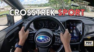 2024 Subaru Crosstrek Sport POV Test Drive Experience!