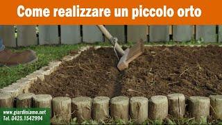 Come realizzare un piccolo orto in modo semplice e funzionale