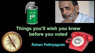 Things you’ll wish you knewbefore you voted.