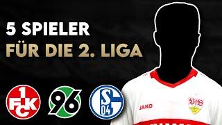 Neuzugänge für die 2. Bundesliga: 5 Spieler aus der Bundesliga für 2. Liga-Vereine!