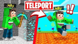 MINE = TELEPORT TROLL In SPEEDRUNNERS vs. HUNTERS! (Minecraft)