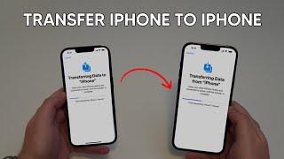 How to Transfer ALL DATA from old iPhone to new iPhone (No Backup!)