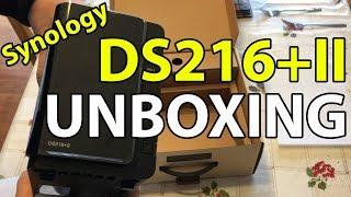 Synology DS216+II Unboxing 2 Bay DiskStation Network Storage