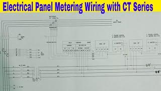 Electrical Panel Metering With CT Series Connection