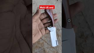 Making process of Cowboy Bull Cutter Knife #customblades