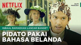 Menggugah! Pidato Iqbaal Ramadhan Dalam Bahasa Belanda  | Bumi Manusia | Clip