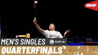 YONEX All England Open 2024 | Jonatan Christie (INA) vs. Shi Yu Qi (CHN) [2] | QF