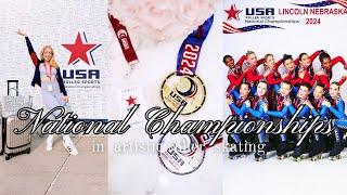 USA ROLLER SKATING NATIONALS VLOG    dealing competition pressure & struggling with self-doubt