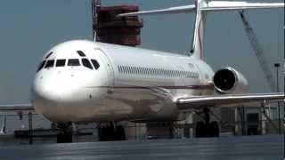 Neil Diamond Tour Flight MD-83 with Engine Start Up and Take Off