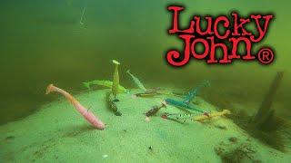 Силикон Lucky John, игра приманок под водой. Часть 1 ВИБРОХВОСТЫ