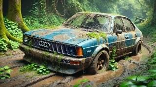 FULLY Restoration AUDI 80 car from 1980 ABANDONED for 15 years | WILL IT RUN?