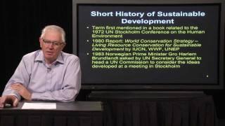 Lecture 1 - Sustainable Development Concepts