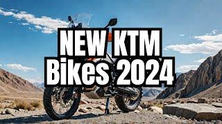 KTM Adventure motorcycles for 2024