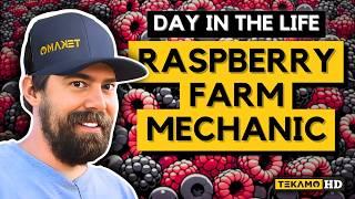 Day In The Life Of A Farm Mechanic During Raspberry Harvest - Service Call #78