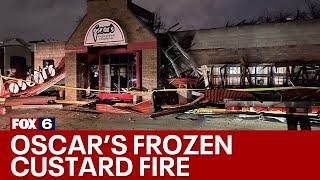 Fire destroys Oscar's Frozen Custard | FOX6 News Milwaukee