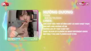 Hướng Dương - Quả Táo Tây Remix | Em thích đứng dưới bầu trời lung linh ánh nắng | Nhạc Remix 2024