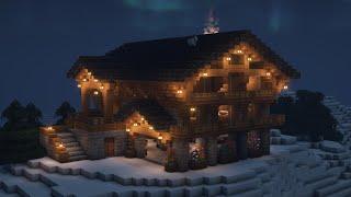 Minecraft: Cozy Mountain House Tutorial 