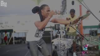 Kerry D Drummer on the Uber Soca Cruise 2016