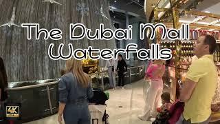 Dubai Waterfall | The Dubai Mall 