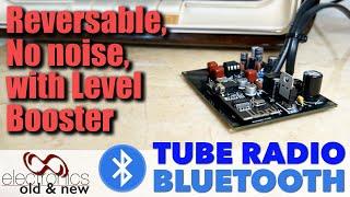 Add Bluetooth to a Tube Radio with no Noise, and Reversible. Can it be done? #pcbway#