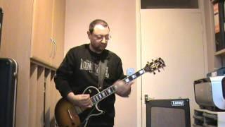 Voxman's demo of Laney Cub 12R Part I with Gibson Les Paul Custom