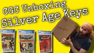 CGC Unboxing Silver Age  Keys // Avengers and Spiderman