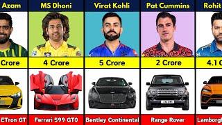 Most EXPENSIVE Car Of Famous Cricketers