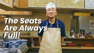 Tokyo College Town Waseda Loves This Grandpa's Legendary Food!