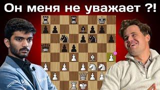 Магнус Карлсен - Гукеш Доммараджу | Norway Chess 2025 | Шахматы