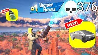 376 Elimination Solo Vs Squads "Zero Build" Gameplay Wins (Fortnite chapter 5)