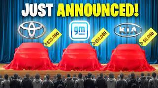 Toyota, Kia & GM All Announced NEW 2025 Models & SHOCKED The Entire Car Industry!