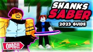 How To Get *SHANKS SABER* in Roblox BLOX FRUITS [2023 FULL GUIDE]