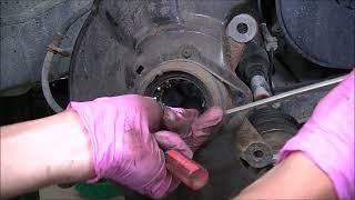 Honda Civic Front Wheel Bearing Replacement (On Car without press)