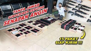  UPDATE KIRIMAN & JAWAB PERTANYAAN DARI SUBSCRIBER UPDATE HARGA SENAPAN ANGIN !