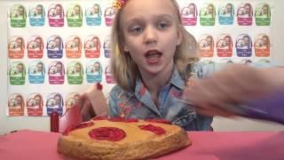 How to Make Homemade PIZZA & Jumbo RAINBOW CAKE Squishies