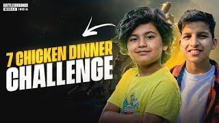 7 Chicken Dinner Challenge With Piyush Joshi @piyushjocgaming  | BGMI Highlights