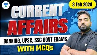 Daily Current Affairs for Bank Exams | 3 Feb 2024 | Abhijeet Mishra