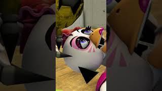 RUIN Chica DECAPITATES Glamrock Chica?! (Cruel Animation FNAF)